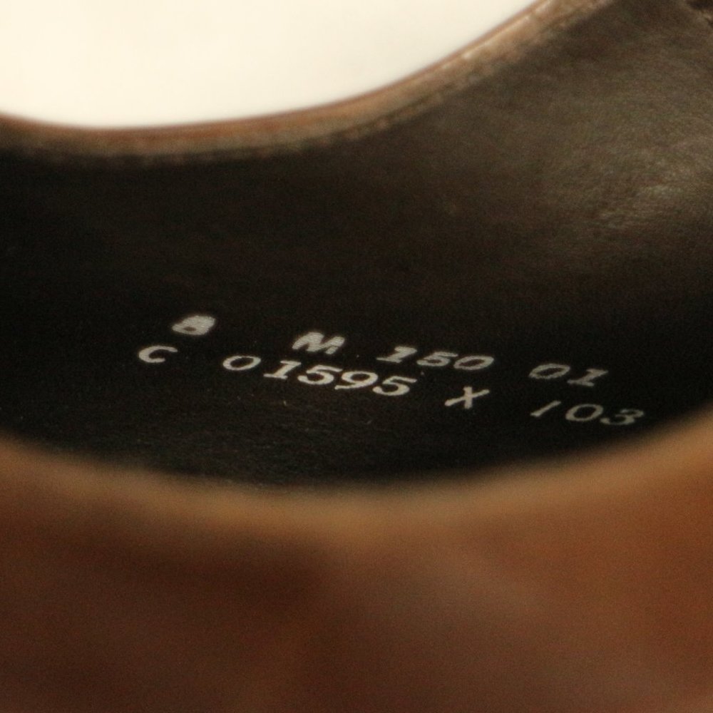 COLE HAAN Brown Leather Split Toe Loafers Sz 8 US Men - Picture 11 of 13